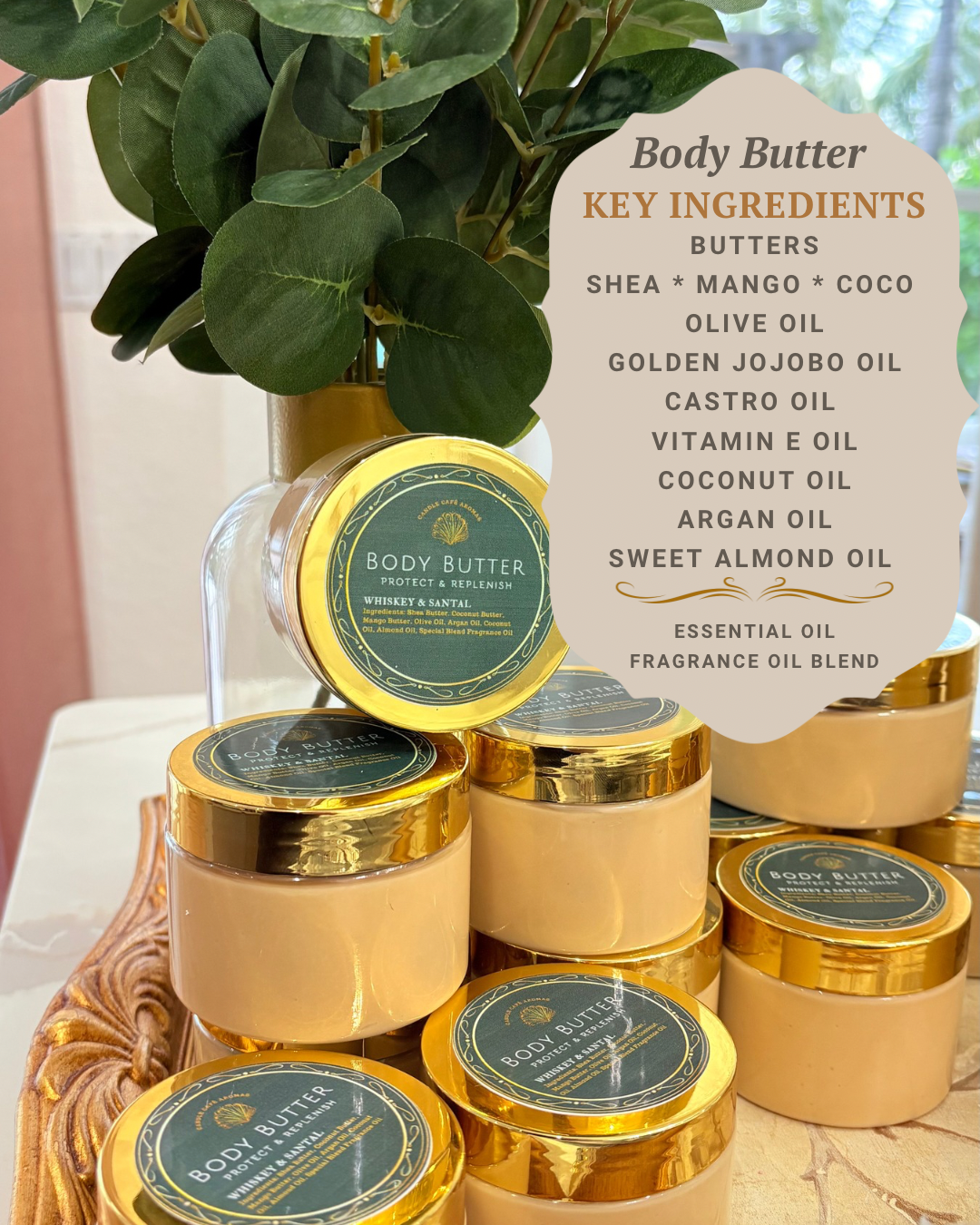 Multi-Oil Body Butter (Deeply Hydrates & Softens Skin)