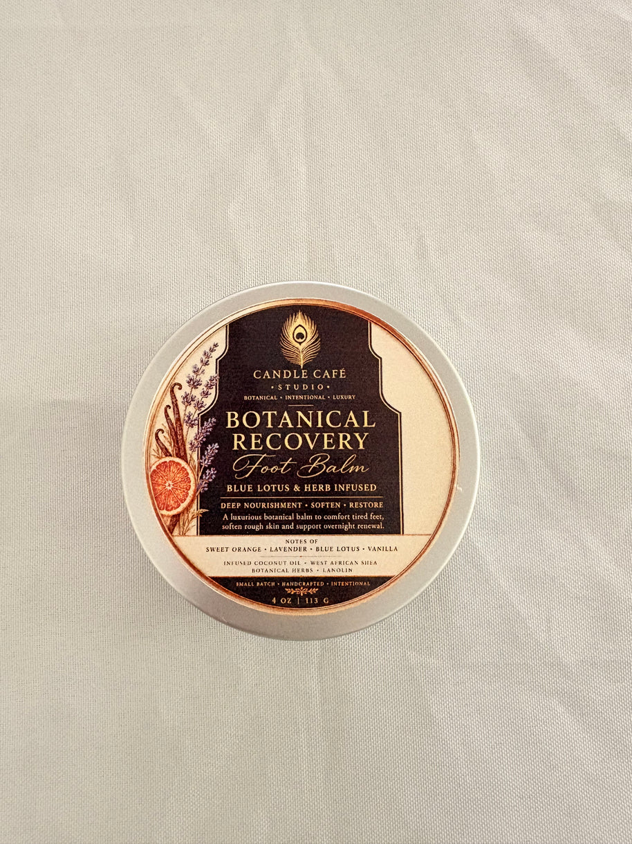 Botanical Recovery Foot Balm Blue Lotus & Herb Infused