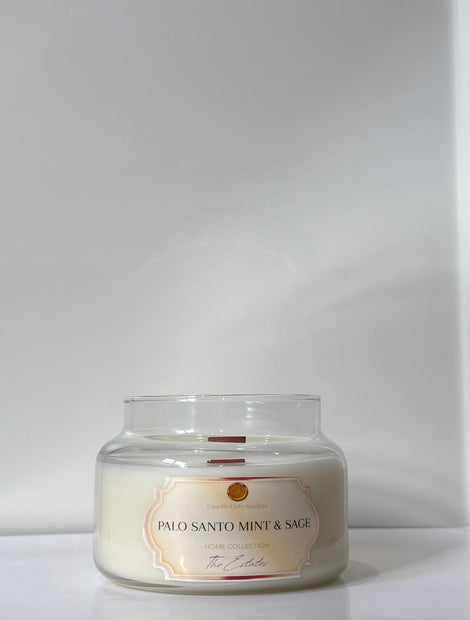 Palo Santo Mint & Sage Candle- The Estates Collection