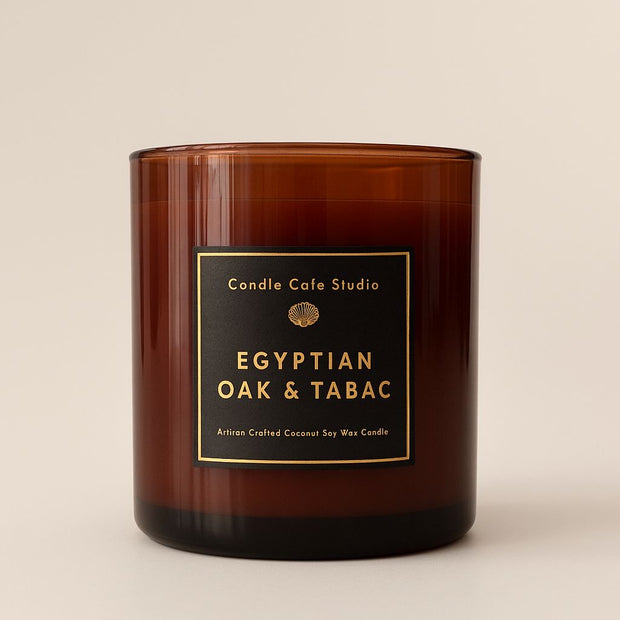 Egyptian Oak & Tabac Artisan Candle