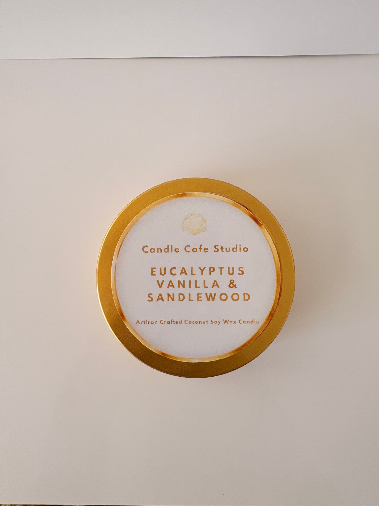 Eucalyptus, Vanilla, & Sandalwood Artisan Candle