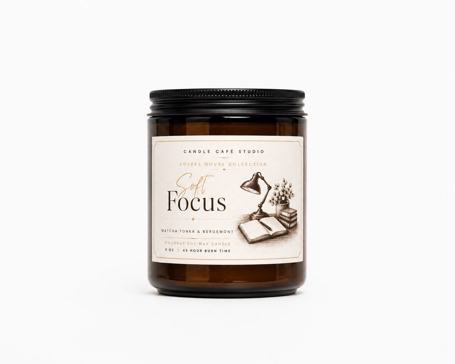 Soft Focus- Coffee House Candle Collection