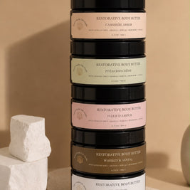 Five Botanical Butters. One Unforgettable Skin Experience.