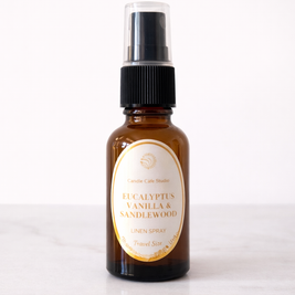 Eucalyptus, Vanilla, & Sandalwood Linen Spray