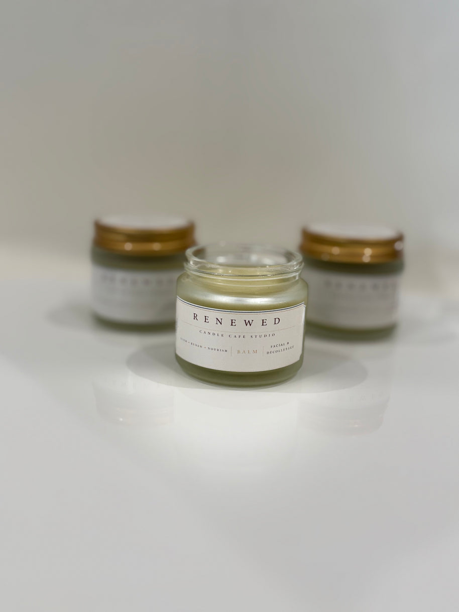 RENEWED Facial & Décolletage Balm

NOURISH • RENEW • GLOW