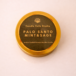 Palo Santo Mint & Sage Artisan Candle