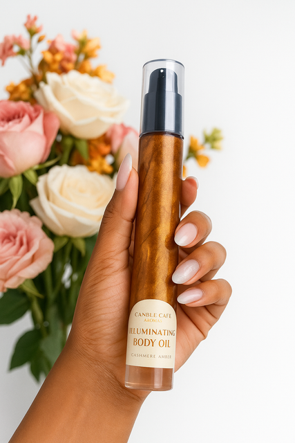 Illuminating Body Oil- Cashmere Amber