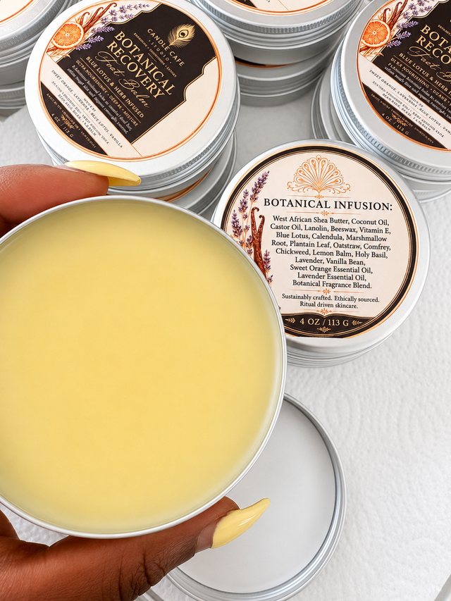 Botanical Recovery Foot Balm Blue Lotus & Herb Infused