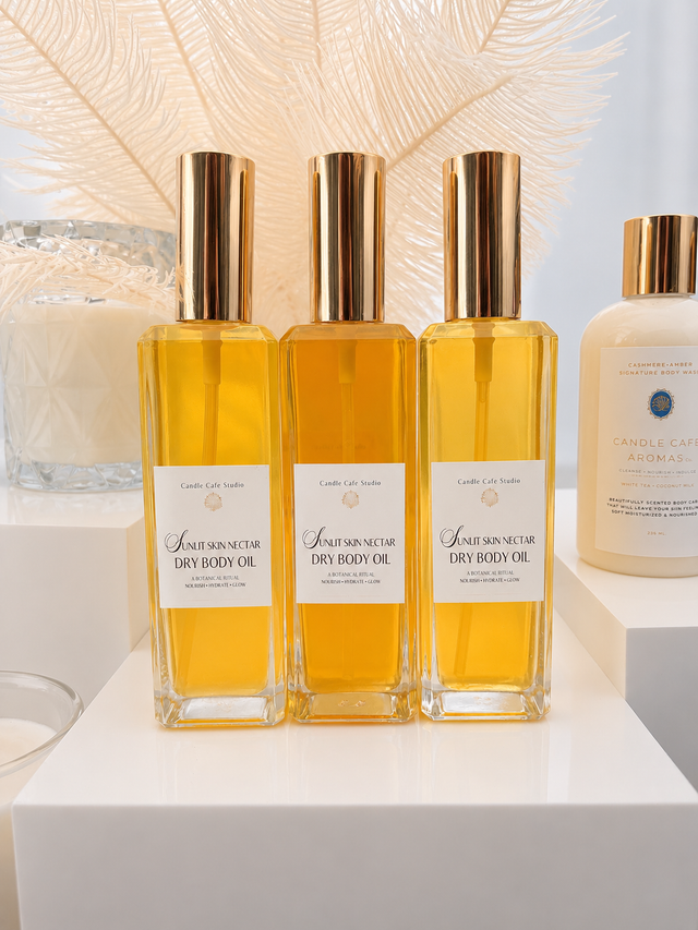 Dry Body Oil- Sunlit Skin Nectar 4.4oz