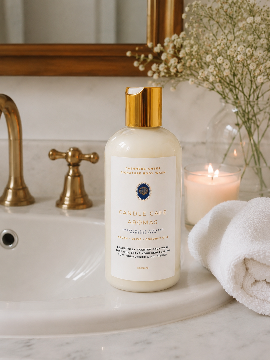 Cashmere Amber Hand & Body Wash