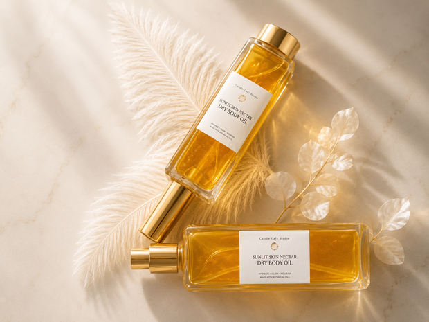 Dry Body Oil- Sunlit Skin Nectar 4.4oz