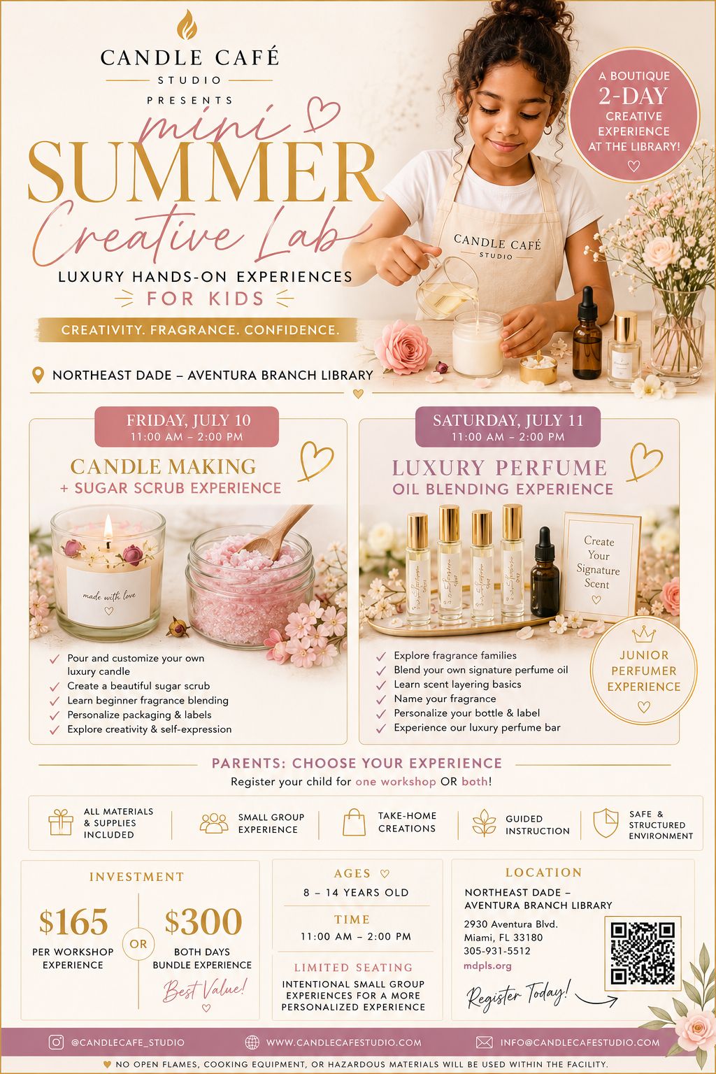 Mini Summer Creative Lab Experience- Day Pass