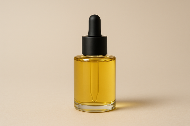 make the bottle a short cylinder shape, and remove the lines from the dropper top